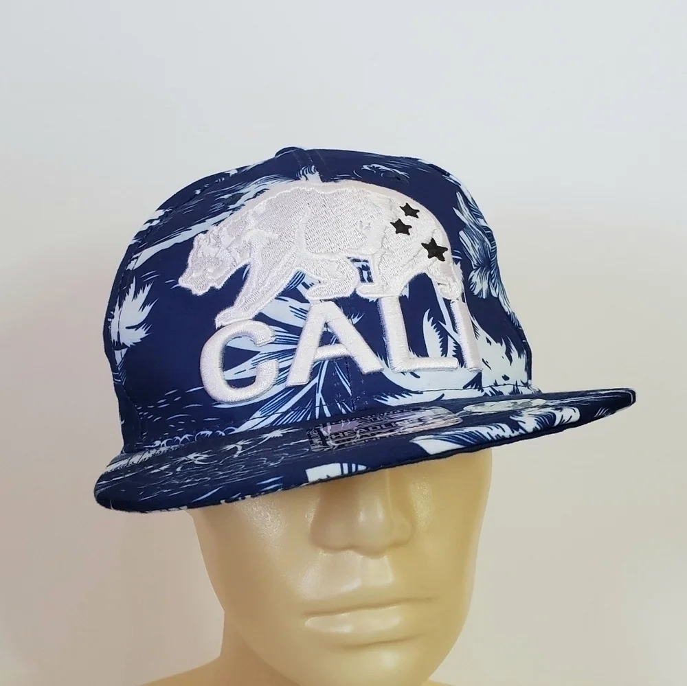 CALI Republic Floral Hawaiian Snapback Hat…